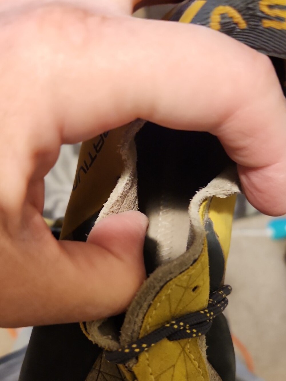 La Sportiva Italian Men's Brown and Black Leather Rock Climbing Shoes  Sz 42 1/2 - Picture 12 of 12